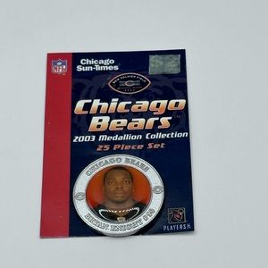Chicago Bears 2003 Medallion Collection Limited Edition Bryan Knight #90 Vintage